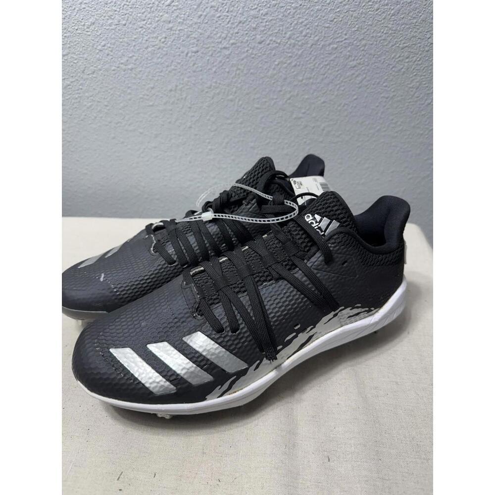 Adidas Afterburner 6 Speed Trap Black Baseball Men's 8 - Picture 2 of 9